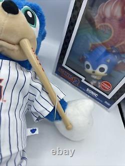 Mets MLB Sonic The Hedgehog Build A Bear Plush Toy Stuffed Animal SEGA With FUNKO