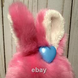 Monchhichi Chimutan Pop N Candy Club Pink Bunny Plush Stuffed Animal Doll 8 Inch