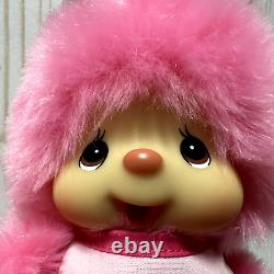 Monchhichi Chimutan Pop N Candy Club Pink Bunny Plush Stuffed Animal Doll 8 Inch