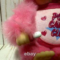 Monchhichi Chimutan Pop N Candy Club Pink Bunny Plush Stuffed Animal Doll 8 Inch