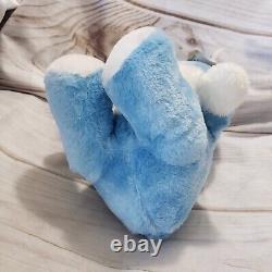 Morning Glory Blue White Bear 9.5 Plush Stuffed Animal 1994 Rare With Tag Moon