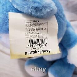 Morning Glory Blue White Bear 9.5 Plush Stuffed Animal 1994 Rare With Tag Moon