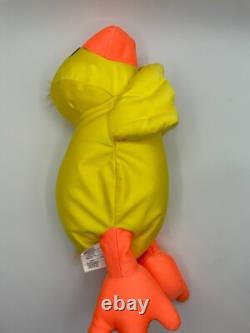 Moshi Yellow Duck 16 Plush Stuffed Animal 15012 Orange Feet Microbead Brentwood