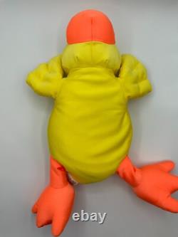 Moshi Yellow Duck 16 Plush Stuffed Animal 15012 Orange Feet Microbead Brentwood