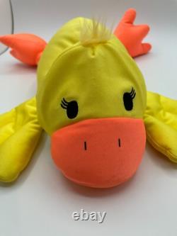 Moshi Yellow Duck 16 Plush Stuffed Animal 15012 Orange Feet Microbead Brentwood