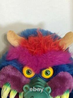 My Pet Monster Vintage Original 1986 Plush Doll With Handcuffs, AmToy, RARE