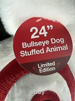 NEW 2024 24 Inch Bullseye Target Holiday Limited Edition Plush STUFFED Dog Toy