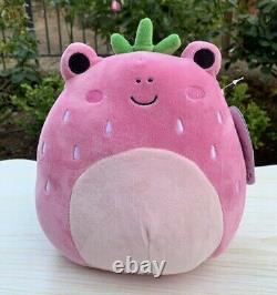 NEW 8 Adabelle Pink Strawberry Frog Kellytoy Squishmallow NWT Exclusive IN HAND