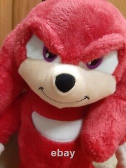 NEW Build-A-Bear Knuckles from Sonic 2 17 Plush withbirth certificate