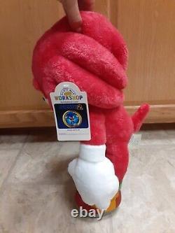 NEW Build-A-Bear Knuckles from Sonic 2 17 Plush withbirth certificate