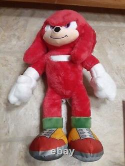 NEW Build-A-Bear Knuckles from Sonic 2 17 Plush withbirth certificate