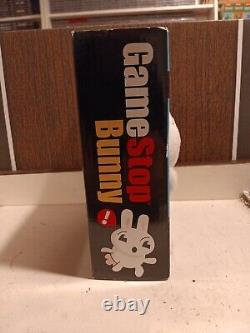 NEW! GameStop Buck the Bunny Talking Mascot Plush 8 Stuffed Animal RARE 2009