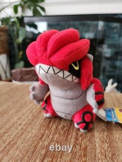 NEW Groudon Pokemon Center 2010 Plush Poke Doll 6 Stuffed Animal Nintendo