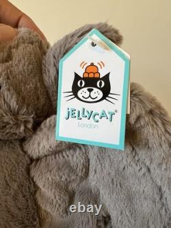 NEW Jellycat Medium Bashful Bat Plush Stuffed Animal WITH TAG RETIRED