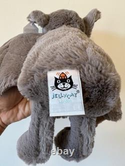NEW Jellycat Medium Bashful Bat Plush Stuffed Animal WITH TAG RETIRED