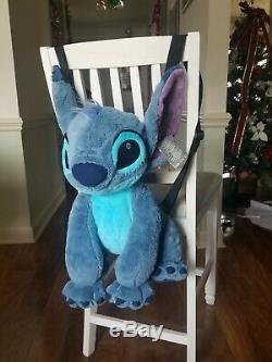 NEW Lilo & Stitch Disney Store Plush Backpack Blue One Of A Kind Hand Made