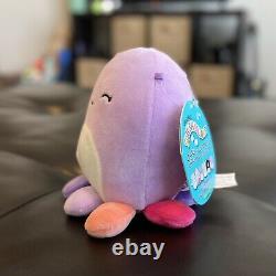 NEW Squishmallows 5 Beula Octopus EXTREMELY RARE Canada Exclusive Plush Toy