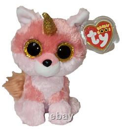 NM/NMT Ty Beanie Boos FAYE the Fox (6 Inch) NMWNMTs Plush Stuffed Animal Toy