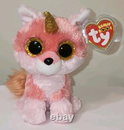 NM/NMT Ty Beanie Boos FAYE the Fox (6 Inch) NMWNMTs Plush Stuffed Animal Toy