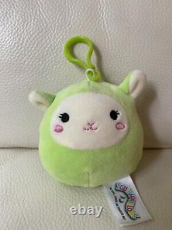 NWOT Squishmallow 3.5 Gilbert Green Lamb Sheep Clip On Exclusive Hard To Find