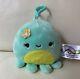Nwot Squishmallow 3.5 Ophelia Octopus Clip On Exclusive Hard To Find