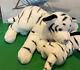 Nwt Animal Alley Realistic White Tiger & Cub Plush Stuffed Toy 30&13 New