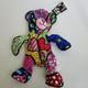 Nwt Build A Bear Workshop Romero Britto Bear Unstuffed Plush 2015 Stuffed Animal