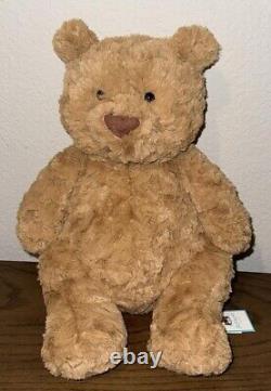 NWT Jellycat Bartholomew Bear Stuffed Animal Gift Large Plush AUTHENTIC 14.2