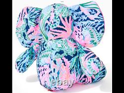 NWT LILLY Pulitzer ToY ELEPHANT MINNIE BRINGING MERMAID BACK Plush Stuffed