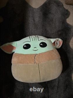NWT Squishmallow? Baby Yoda? 20 Mandalorian Stuffed Toy Soft Fuzzy Comfy