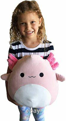 NWT Squishmallows ARCHIE THE LIGHT PINK AXOLOTL VERY HARD TO FIND 12 PLUSH