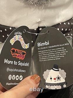 NWT Squishmallows BIMBI the Clown 12 Mallow Mash B&W SELECT SERIES 2023 NEW