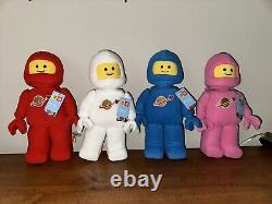 NWT Target x LEGO Collection 4 Minifigure Astronaut Spaceman Plush