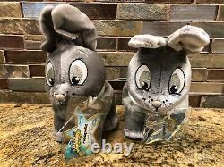 Neopets Silver Cybunny Limited Edition Plush with Unused code NWT