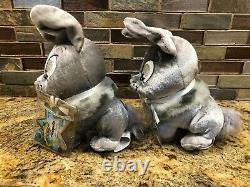Neopets Silver Cybunny Limited Edition Plush with Unused code NWT
