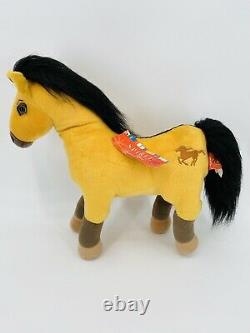 New 2002 Dreamworks Spirit Stallion of the Cimarron Collection Plush Horse W Tag