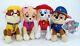 New 8 Paw Patrol Plush Stuffed Animal Toy Set Chase, Rubble, Marshall & Skye