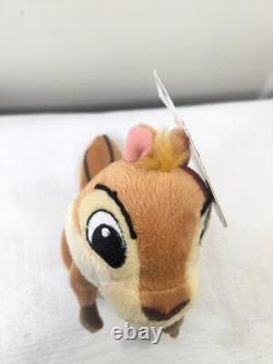 New Disney Enchanted Pip Chipmunk Plush Stuffed animal Bean Doll Toy squirrel