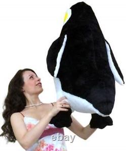 New Giant Stuffed Penguin 30 Inches 76cm Big Soft Stuffed Animal Made in the USA