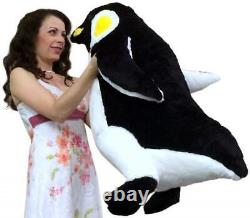 New Giant Stuffed Penguin 30 Inches 76cm Big Soft Stuffed Animal Made in the USA