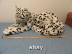 New Hansa Snow Leopard 6998 Plush Stuffed Animal Huge Big Cat