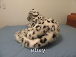 New Hansa Snow Leopard 6998 Plush Stuffed Animal Huge Big Cat