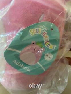 New Squishmallow 8 Adabelle The Strawberry Frog Box Lunch Exclusive NWT
