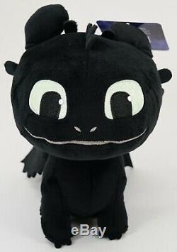 New Universal Train Your Dragon 3 Hiccup Toothless Astrid Light Fury Plush Set