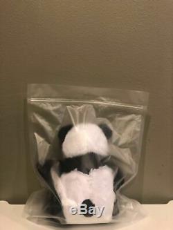 Nike SB Dunk Staple Panda Pigeon Plush Black White Toy Animal ship immediately
