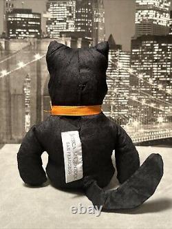 No Face Black Cat Rare Goth Beanie Plush Toy Y2K Halloween Stuffed Animal