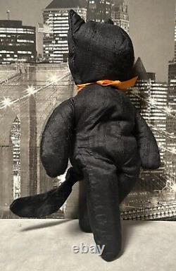 No Face Black Cat Rare Goth Beanie Plush Toy Y2K Halloween Stuffed Animal