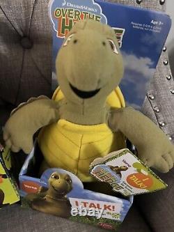Over the Hedge Hammy, Verne, And RJ Dreamworks 2006 Talking Plush 12 Lot Of 3