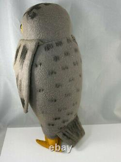 Owl withTag Agnes Brush Winnie the Pooh Stuffed Plush Animal Disney Antique Doll