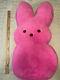 Peeps Pink Jumbo Bunny Stuffed Plush Animal 38 Huge Easter Rabbit Ltd Edition